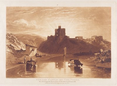 Norham Castle, engraved by Charles Turner by Joseph Mallord William Turner